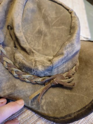 Sombrero australiano piel canguro Barmah
