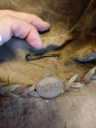Sombrero australiano piel canguro Barmah