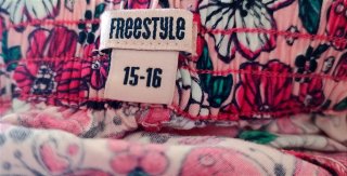 Pantalón Ancho Estampado Floral Rosa Free Style 15