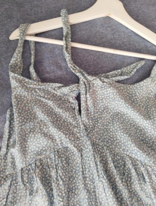 Vestido largo floral verano mujer
