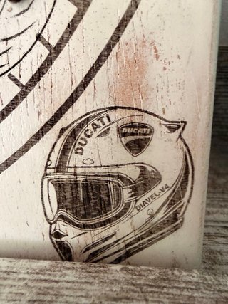 Orologio da Parete Laser Moto Ducati Diavel V-4