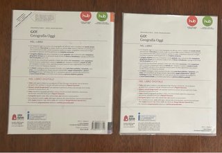 Lotto Libri Scolastici Seconda Media Foderati