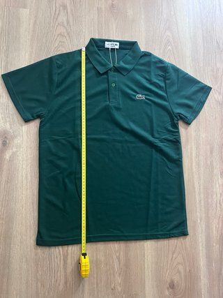 Polo Lacoste Verde Talla S