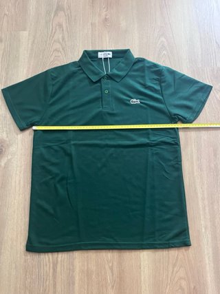 Polo Lacoste Verde Talla S