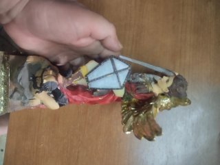 Figura San Miguel Arcángel Resina