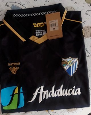 Camiseta Fútbol Hummel Málaga Talla M