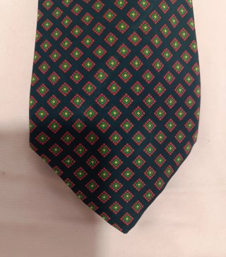 Corbata clásica estampado geométrico Solohombre