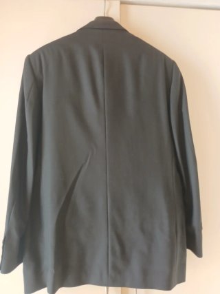 Traje de chaqueta hombre negro y multicolor