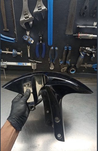 Guardabarros HRC CBR 1000RR 04-07 Negro