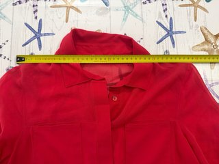 Camicetta Intimissimi rossa con cintura ¥