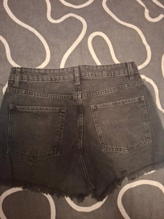 Pantalones cortos vaqueros negros