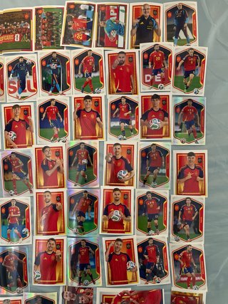 63 Cromos Selección Española Mundial 2026