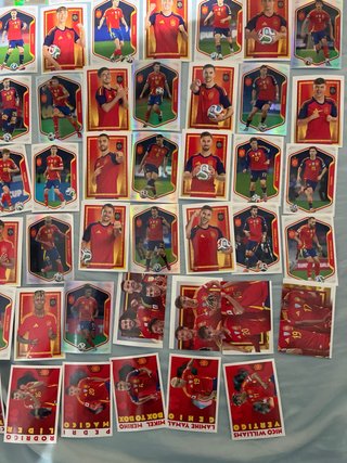 63 Cromos Selección Española Mundial 2026