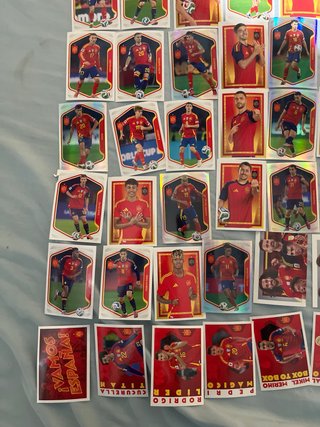 63 Cromos Selección Española Mundial 2026