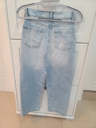 Falda vaquera midi Bershka Talla 32