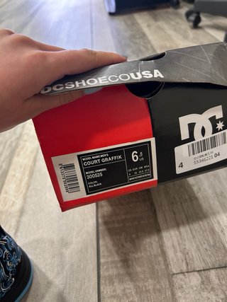 Zapatillas DC Shoes Negras y Azules
