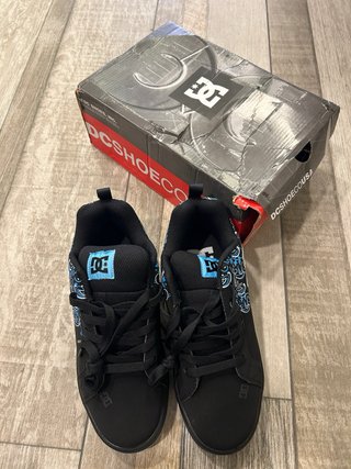 Zapatillas DC Shoes Negras y Azules