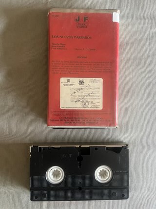 Lote 9 Películas VHS Acción/Aventura/Terror