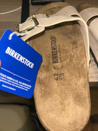 Birkenstock Arizona Beige Talla 42