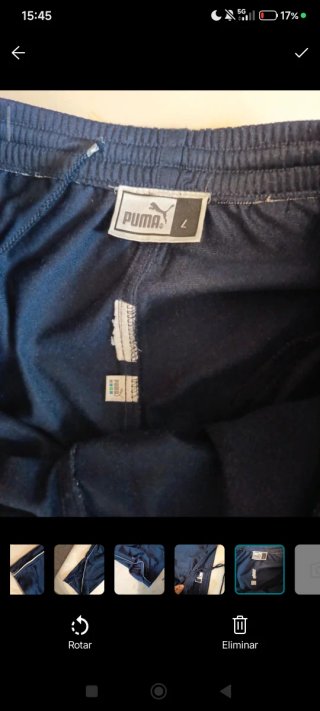 Pantalón deportivo Puma azul marino