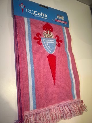 Bufanda Oficial RC Celta Rosa