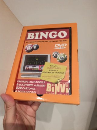 Juego bingo en vídeo con locutores