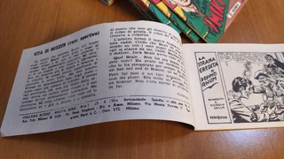 Collezione fumetto vintage Capitan Miki. Ristampa