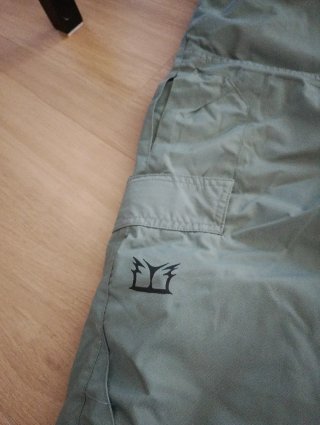 Pantalón de nieve  hombre color verde
