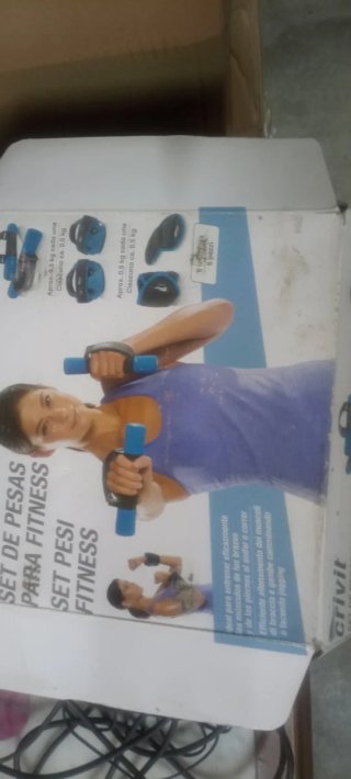 Juego de pesas Crivit para fitness NUEVO