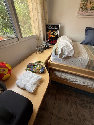 Cama nido con escritorio y cajones