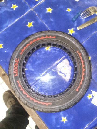 Neumático patinete eléctrico 10 anti pinchazos