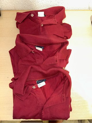 Camisa polo roja Xaloc t-18