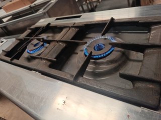 COCINA INDUSTRIAL 3 FUEGOS MÁS HORNO MIRA MI PERFI