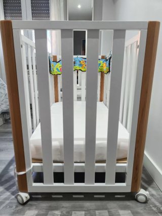 Cuna Minicuna Colecho Kinderkraf Blanca Koya 4 e 1