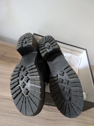 Botas Carmela Piel Negra Talla 39