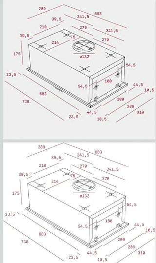 TEKA Campana Extractora Integrada 73 cm