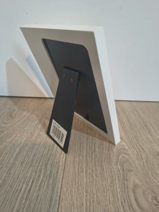 Cornice portafoto elegante con spighe di grano