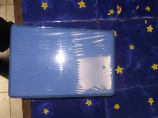 Tacos de yoga azules