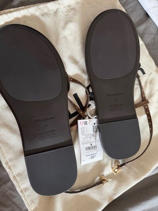 Sandalias Pull&Bear Marrones Talla 40