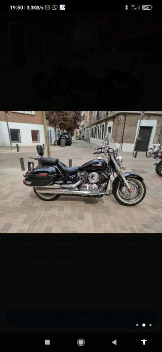 Yamaha Drag Star 1100 Clasic Negra