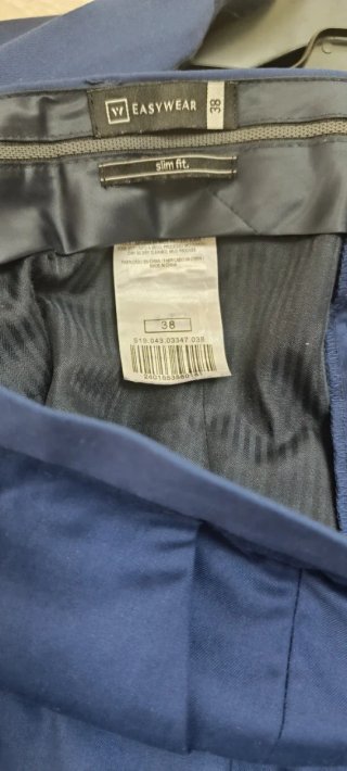 Traje completo chico azul