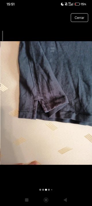 Polo Marc O'Polo Negro Talla XL Cotton Stretch