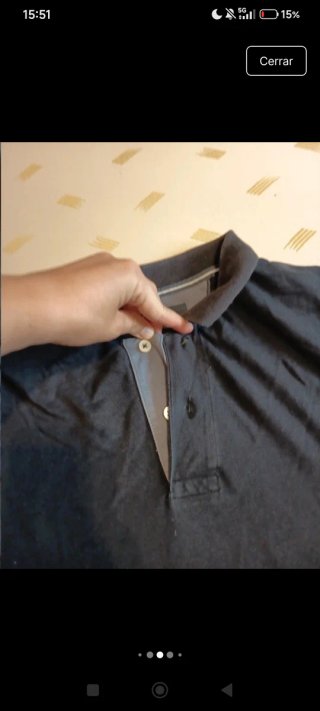 Polo Marc O'Polo Negro Talla XL Cotton Stretch