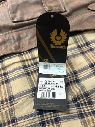 Chaqueta Belstaff Mujer Talla 46 Marrón