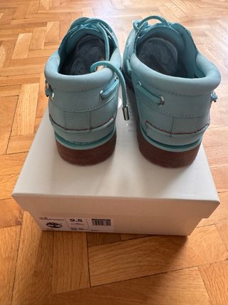 Nauticos Jacquemus x Timberland Azul/Turquesa
