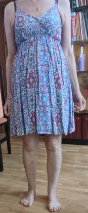 Vestido de verano estampado