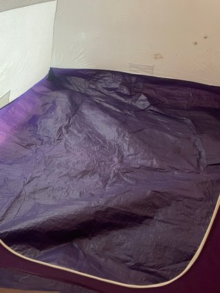 Tienda de campaña 3 personas morada
