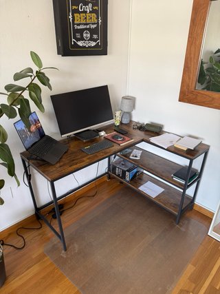 Escritorio esquinero industrial