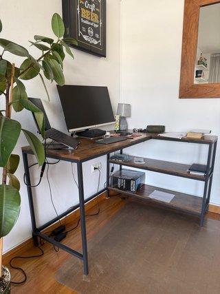 Escritorio esquinero industrial
