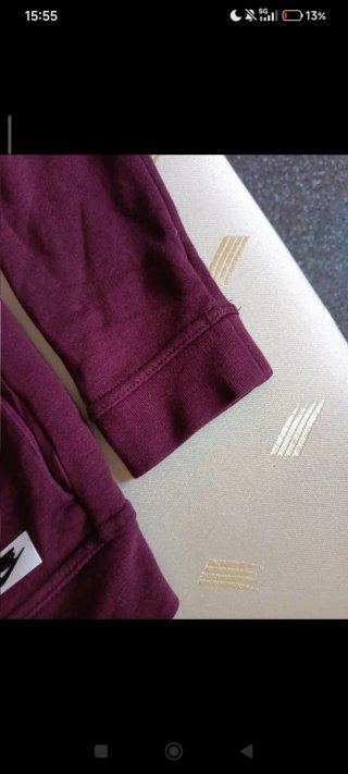 Sudadera Nike granate talla M Unisex